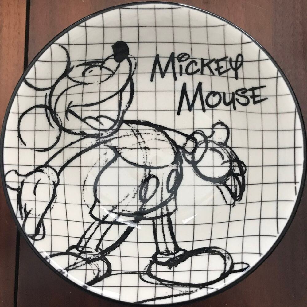 Disney Mickey Mouse Sketchbook  Set of 3 Tidbit Bowls